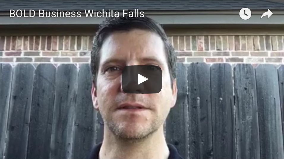 Image of Tim Lockhart Wichita Falls REALTOR describing BOLD Business