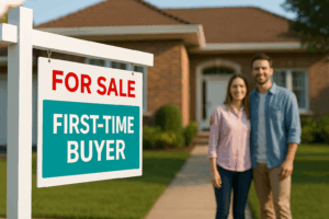 Image of first-time home buyers in Wichita Falls