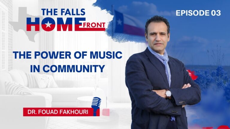 Dr. Fouad Fakhouri, conductor and music director of the Wichita Falls Symphony Orchestra