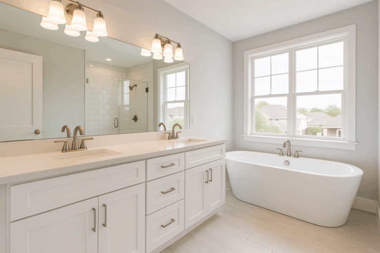 Bright Modern Batroom