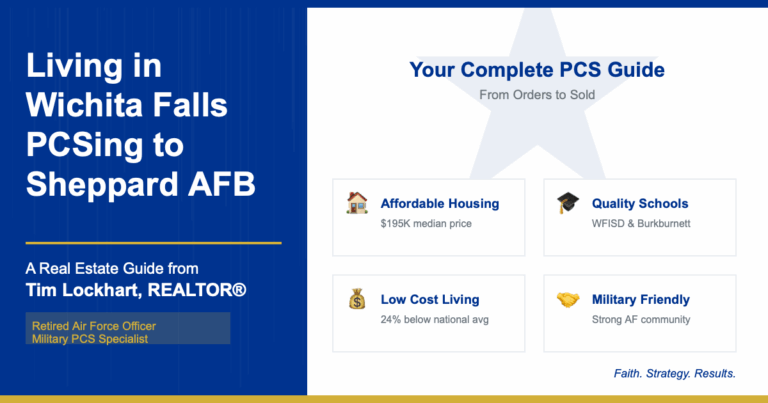 Image Living in Wichita Falls PCSing to Sheppard AFB