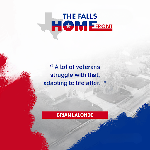 Brian Lalonde quote on veterans adapting to civilian life