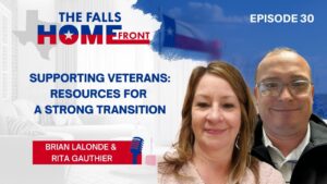 Brian LaLonde Rita Gauthier Catholic Charities Veterans Services