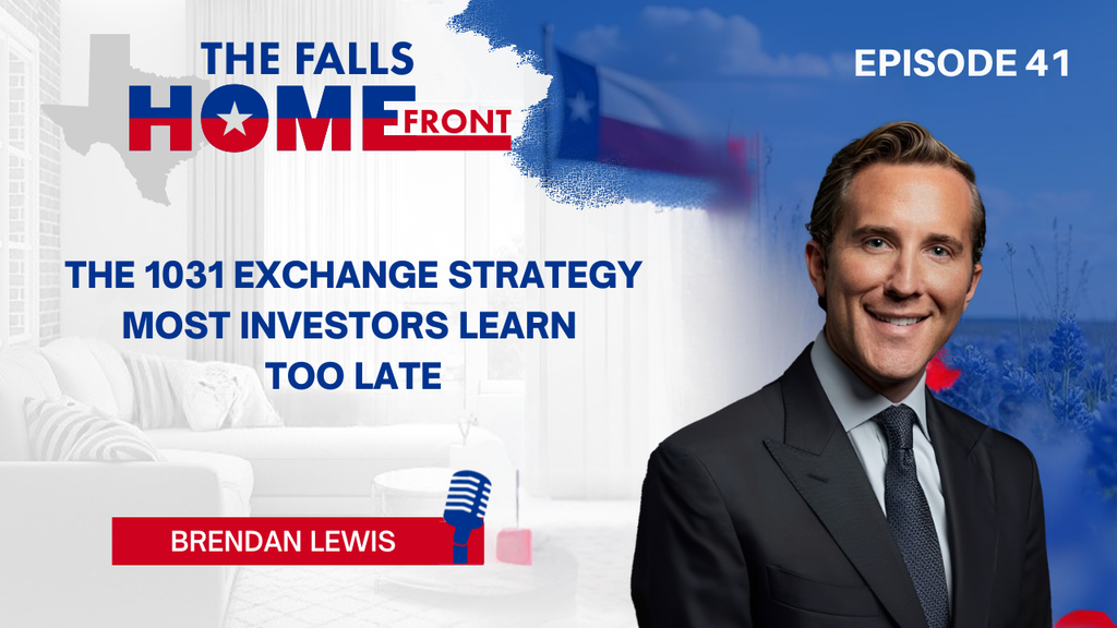 Host Tim Lockhart and 1031 exchange expert Brendan Lewis of Asset Preservation Inc. in conversation on the Falls Homefront podcast about tax-deferred real estate strategies