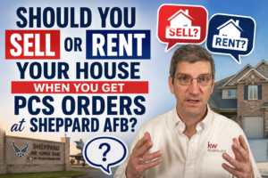 Image Should you sell or rent when you get pcs orders at Sheppard AFB