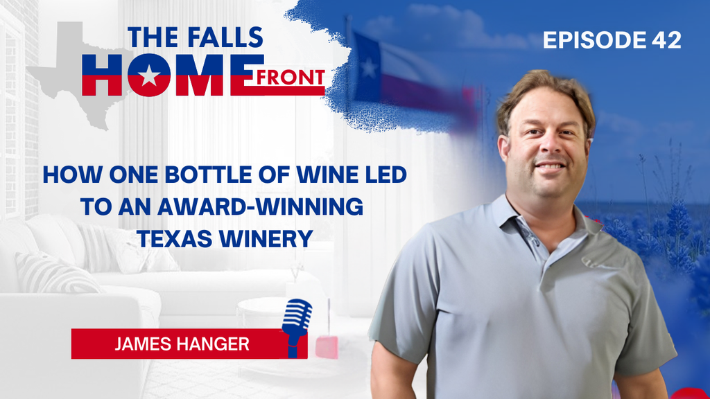 James Hanger of OG Cellars discussing Texas winemaking and Wichita Falls business growth.