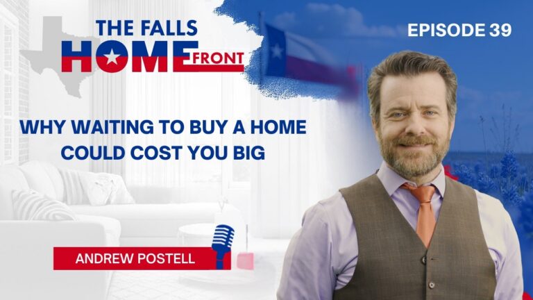 Tim Lockhart and Andrew Postell from CrossCountry Mortgage on The Falls Homefront podcast about real estate wealth-building strategies