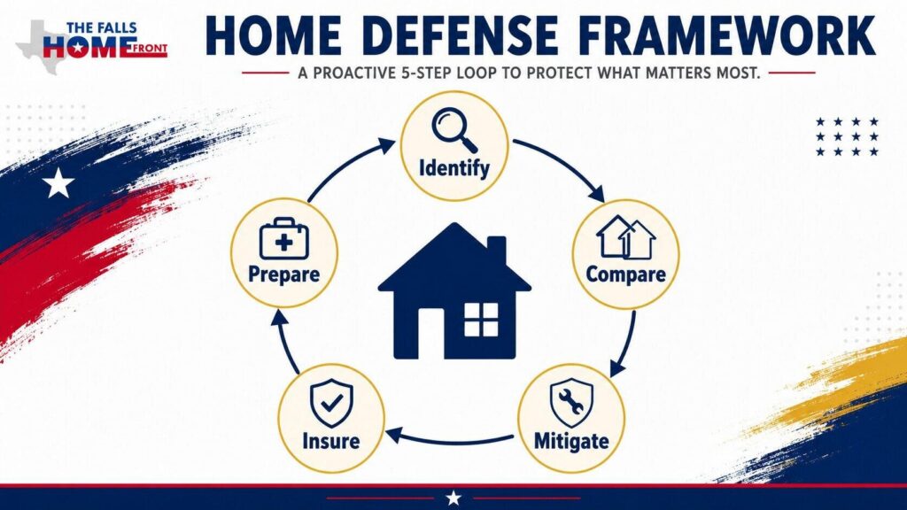 Five-step home defense framework for identifying and managing property risk