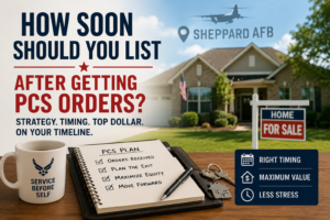 How soon should you list