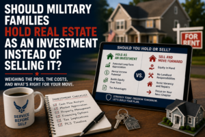 Image should military families hold real estate as investment