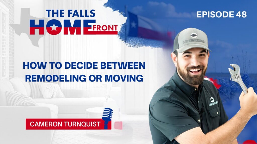 Tim Lockhart and Cameron Turnquist discuss Wichita Falls home remodeling