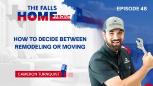 Tim Lockhart and Cameron Turnquist discuss Wichita Falls home remodeling