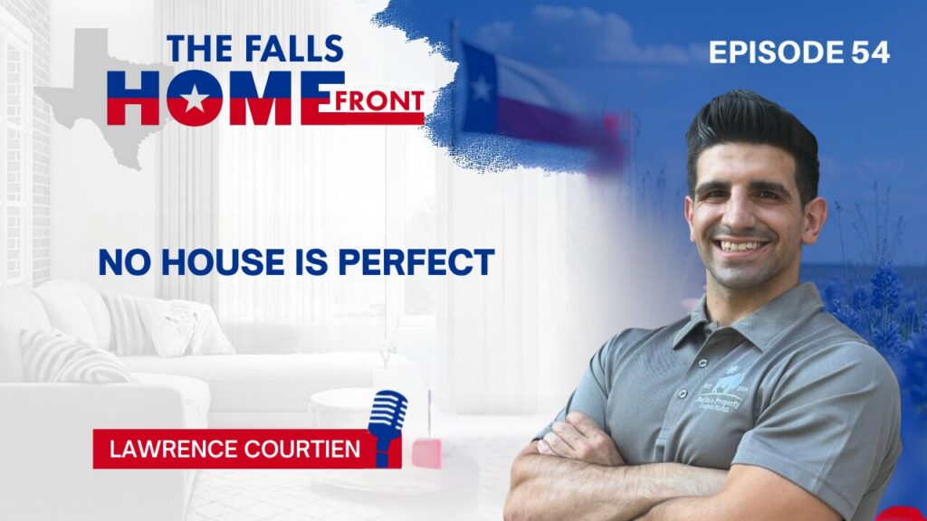 Tim Lockhart and Lawrence Courtien discuss home inspections on The Falls Home Front podcast
